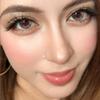 FreshLady 1 Pair 2pcs 14.20mm Yearly Disposable 40% Water Brown and Gray Colored Contact Lenses Daily&Makeup Use