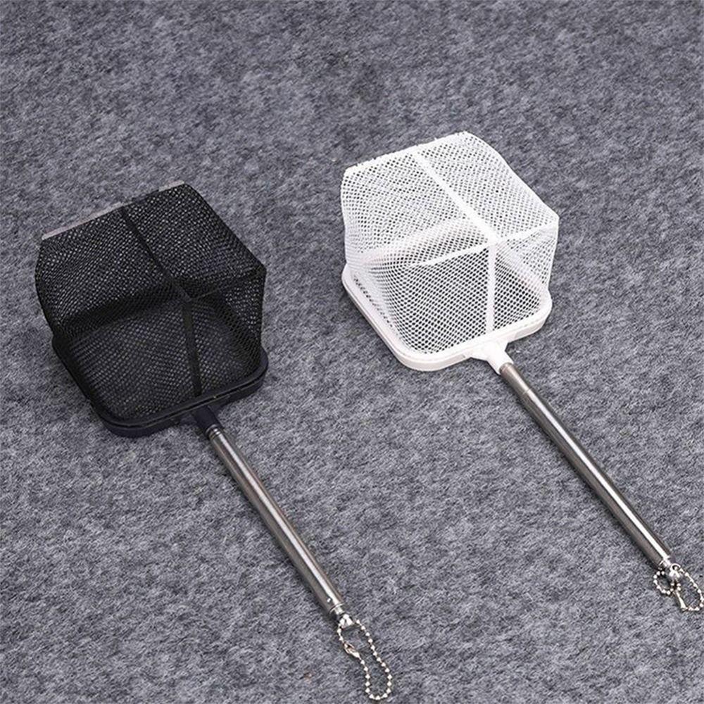 Long Handle Fishing Shrimp Net Extendable Fish Tank Cleaning Net  Aquarium Fish Tank Cleaner Tool