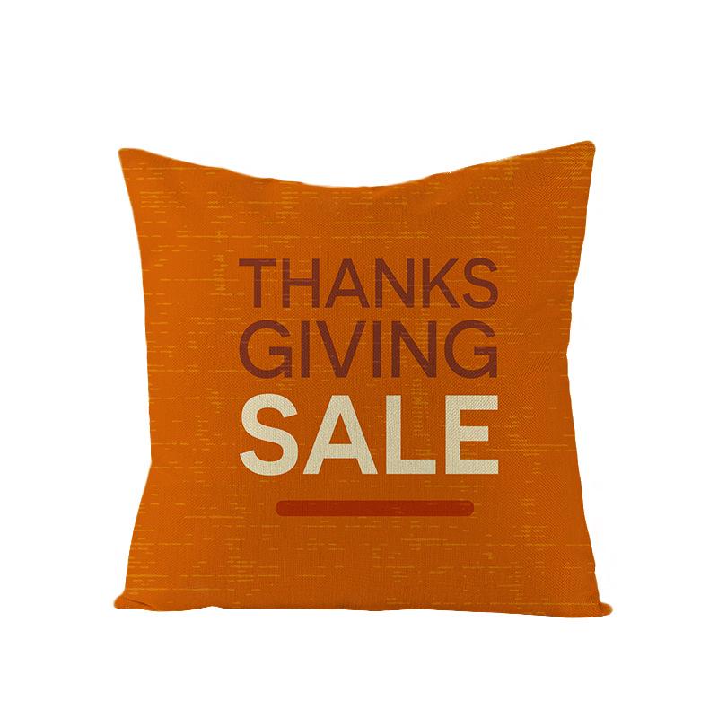 New Thanksgiving Turkey Polyester Pillow Cover Ins Nordic Pillow Cushion Cover Home