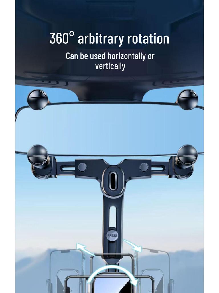 2026 New Phone Mount & Navigation Recorder for Rearview Mirror