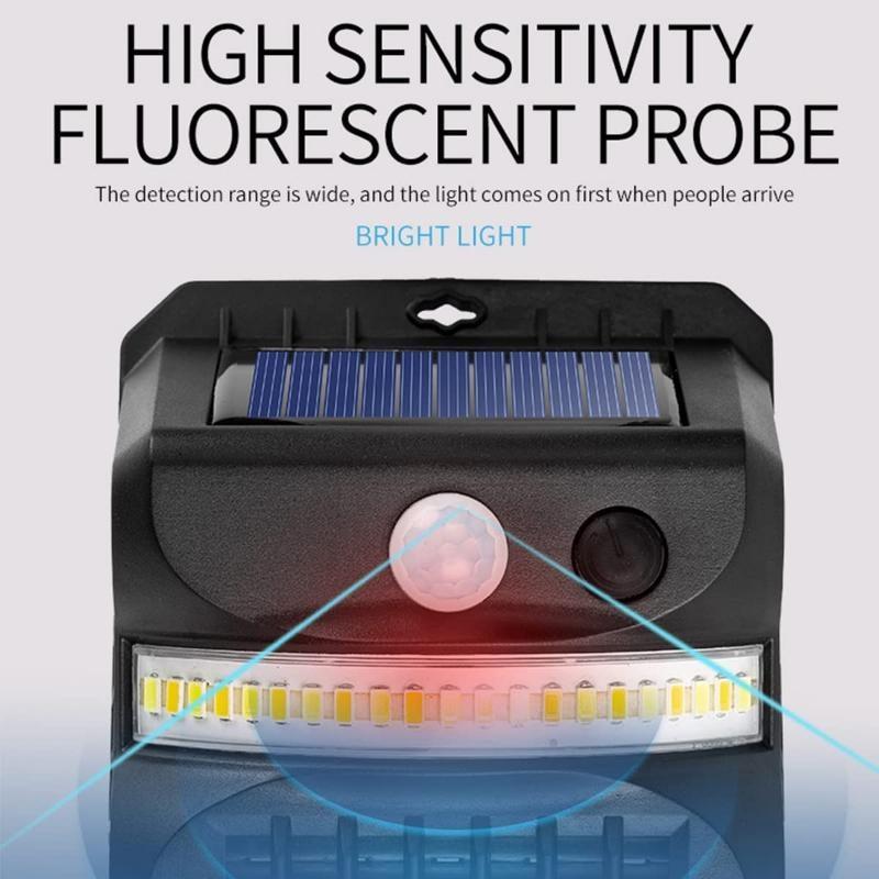 Solární lampa na hubení hmyzu proti hmyzu Fly Zapper Motion Garden Wall Light