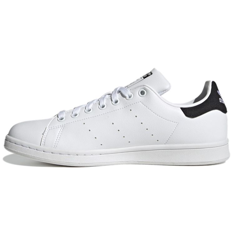 Adidas Originals Stan Smith Leather Casual Slip-Resistant Durable Lightweight Low-Top Sneakers Unisex Sneakers Bright-White GW0133