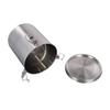 Rust Resistant Stainless Steel Food Storage Canister 520 1000 1600 2500ml