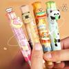 2Pcs Eraser for School Supplies Cartoon-shaped No Residue Cute Cartoon Pencil Erasers High Quality Non Toxic Stationery