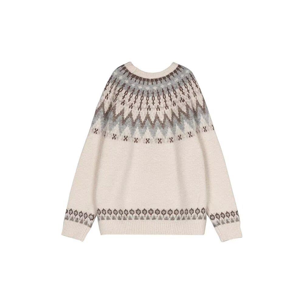 Herr 2025 Höst/Vinter Retro V-ringad Cardigan: Enfärgad, Vardags-, Lättsam Stil Stickat.