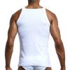 Lässige Herren einfarbige ärmellose Slim Weste Atmungsaktives Fitness Baumwoll Tanktop