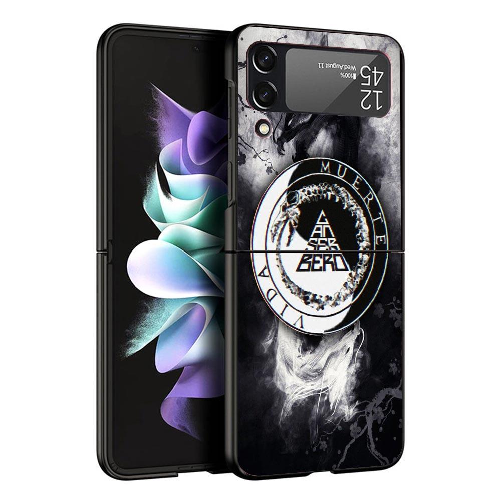 Residente C-Canserbero Case For Samsung Galaxy Z Flip 7 6 5 4 3 z Flip7 Flip6 Flip5 Flip4 5G Phone Cover Flip3 Folding Coque