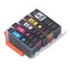 Ink Cartridge Colorful Smooth Output ABS Housing Replacement for PIXMA IX6520 IP4820 IP4920 5 Colors BK BK C M Y