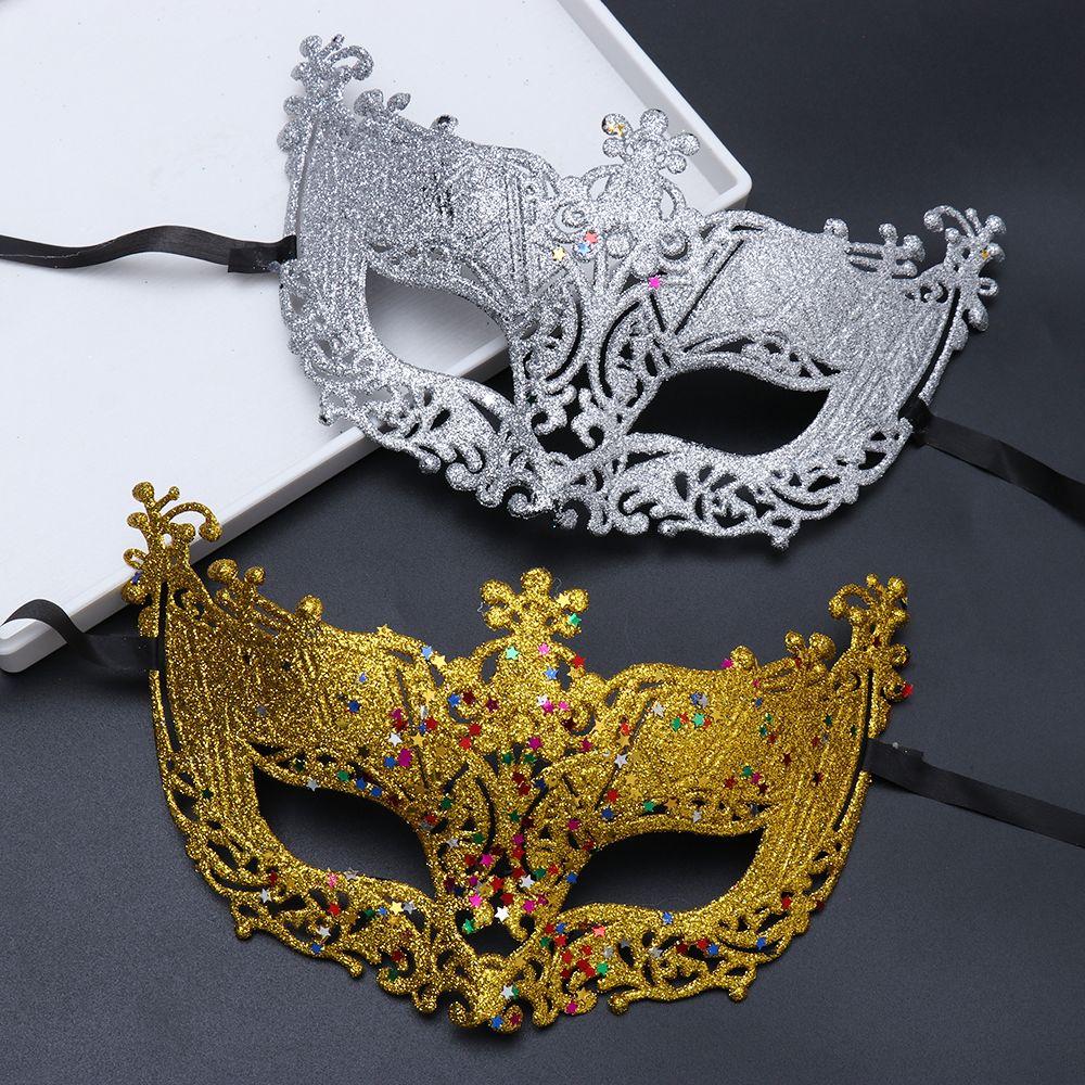 Dress Up Christmas Party Sequins Masquerade Mask Carnival Party Mask Fancy Dress