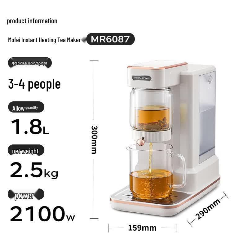 Morphy Richards Instant Hot Water Dispenser & Tea Maker CN Plug (adapter Included)