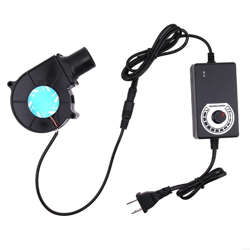 

BBQ Air Blower Portable BBQ Fan Air Blower Handheld Barbecue Air Fan 12V Lightweight Portable Fan Outdoor Accessories