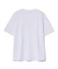 YALE [Premium Cotton] Reporter Cotton Short Sleeve T-Shirt White