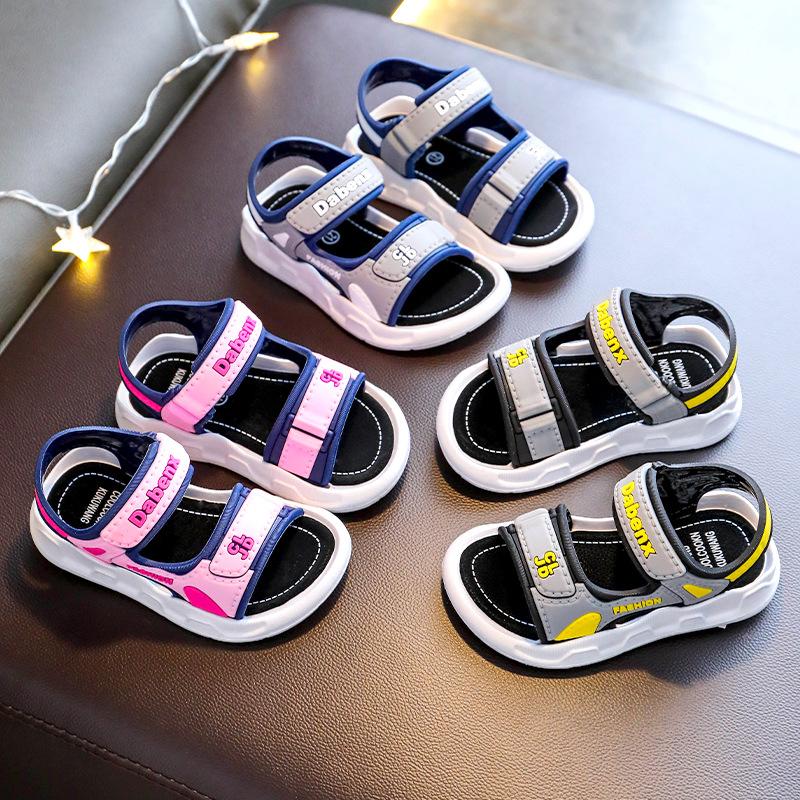 Soft-soled Non-slip Shoes for Boys and Girls Aged 6-12 New Summer Children's Shoes Sandals Supply