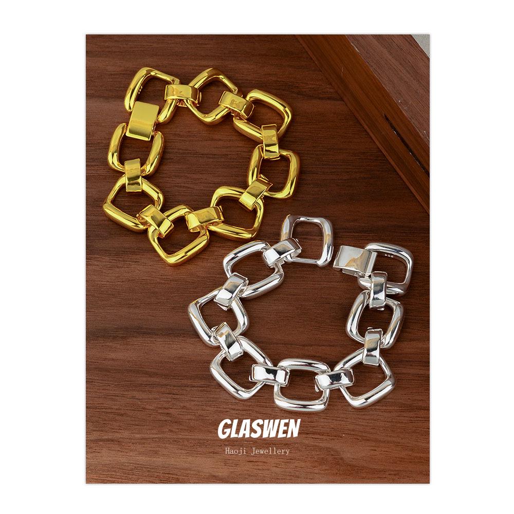 Trendy Retro French Heavy Industry Women's Bracelet - Niche Versatile Style