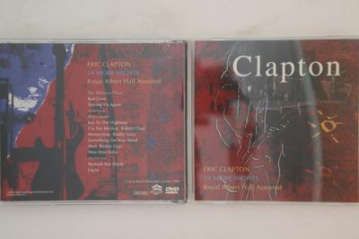 DVD ERIC CLAPTON - 24 Noites Mais Royal Albert Hall Como NENHUM MEIO DE VALLE 2004 Europa Rock Usado
