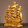 Reine Kupfer Drachenboot Ornamente Gute Fahrt Voller Drachenboot Wohnzimmer Büro Schreibtisch Dekoration