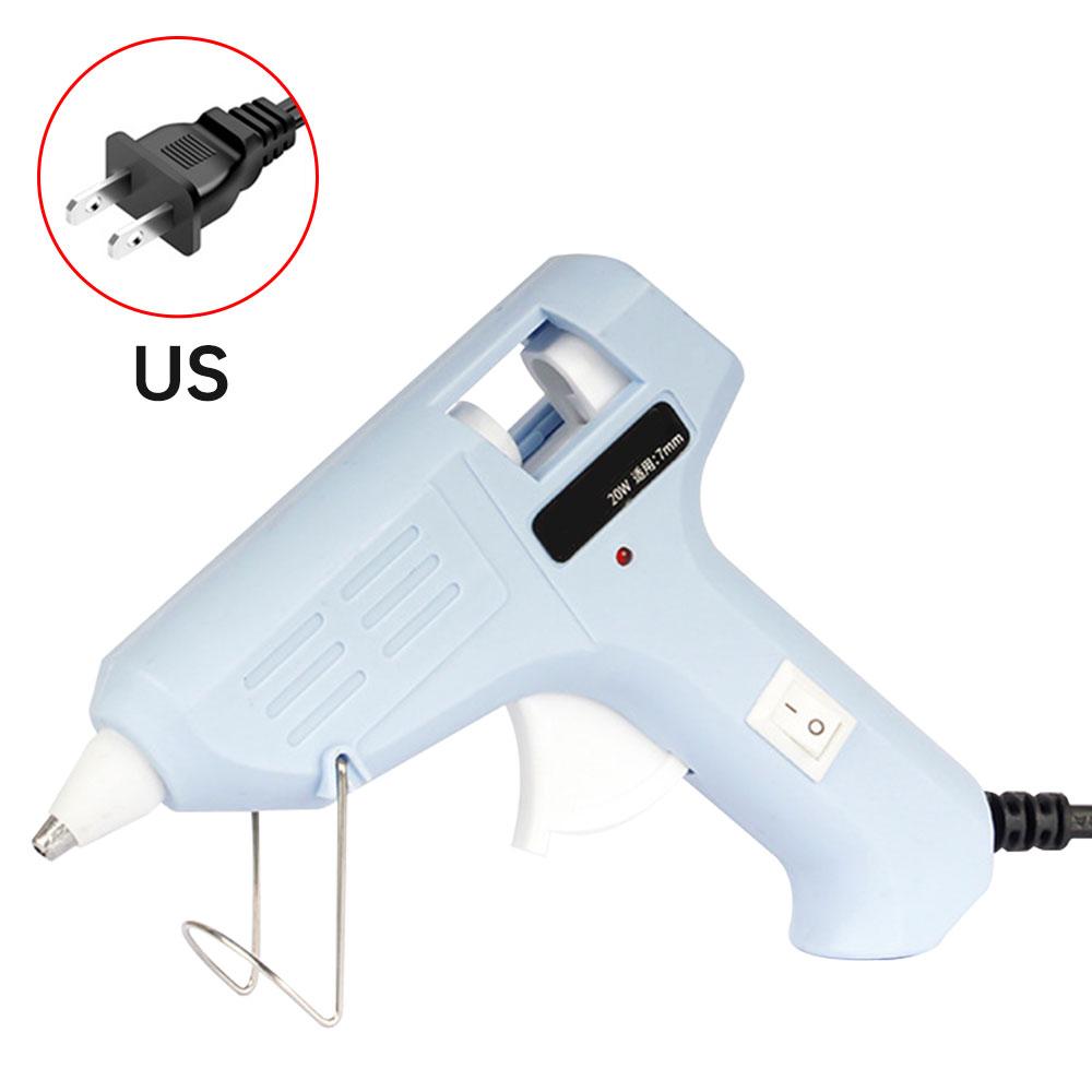 20W/100W Hot Melt Glue Gun DIY Household Industrial Guns Heat Temperature Thermo Electric Repair Tool Use 7/11mm Glue Sticks