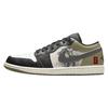 Air Jordan 1 Slip Resistant, Abrasion Resistant, Breathable Low Top Vintage Basketball Shoes Unisex 553558-092(Team366-)
