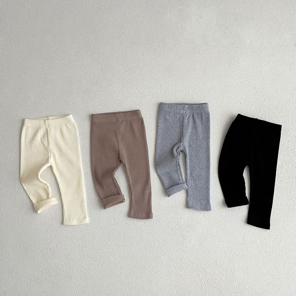 2025 Korean Style Baby Leggings - Unisex Long Pants for Autumn/Winter