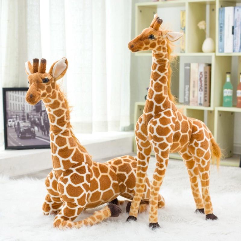 Realistic Giraffe Plush Toy For Kids Perfect Photo Prop And Gift For Birthdays And Holidays