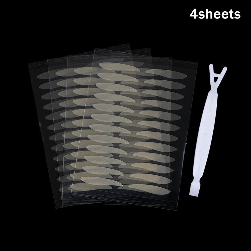 72-256 Stickers Eyelid Waterproof Fiber Stickers Lace Self-Adhesive Invisible Double Eyelid Tape Women Make Up Eyelid Stickers