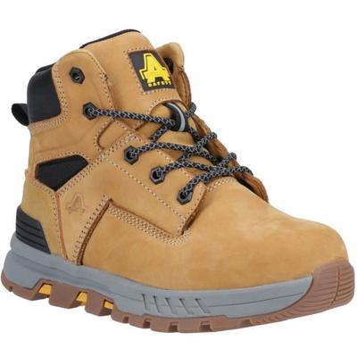 Mens Elena Grain Leather Safety Boots