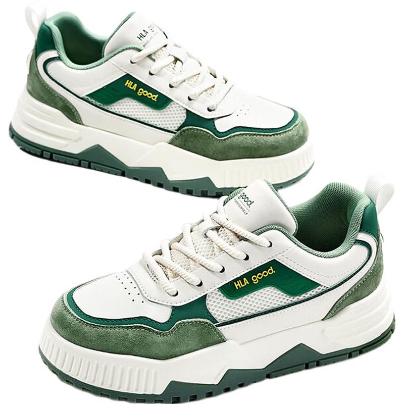 HLA Men s Casual Breathable Platform Sneakers 40
