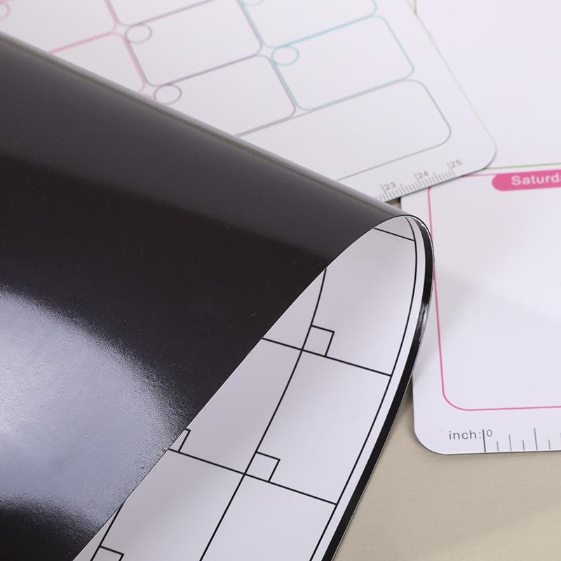 Stylish Magnetic Dry Erase Calendar - Versatile Monthly Planner For Refrigerator - Easy Kitchen Organization & Decor