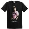Mark Hoppus Pop Punk Musik Porträt Gitarre T-Shirt Signiert Konzert T-Shirt
