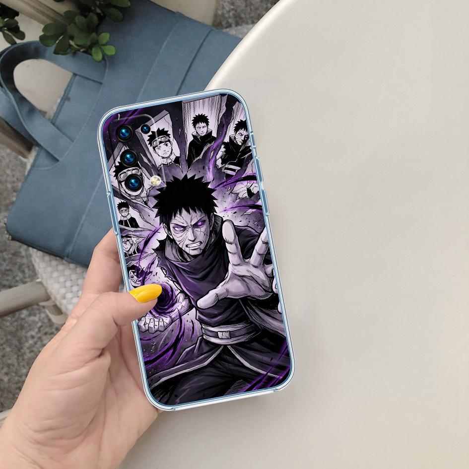 LO75 NARUTO Uchiha Obito Phone Case for Motorola Moto Edge 20 30 40 50 S30 Fusion Ultra Pro Neo Lite + G200 G23