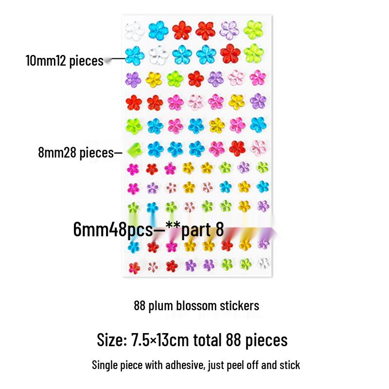 

Детская 3D хрустальная блестящая наклейка со стразами для украшения