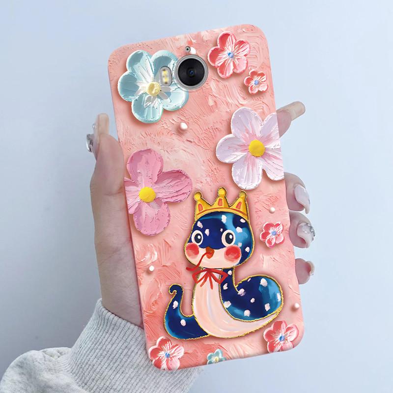 For Huawei Y5 2017 Y6 2017 Phone Case Butterfly Flower Girl New Design Soft Silicone TPU Back Housing for MYA-L22 MYA-U29 Covers