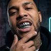 1/2 Pcs Glossy Finish Eco Friendly Copper Top Bottom Teeth Grillz Set Anti Slip Silver Gold Teeth Jewelry Cosplay