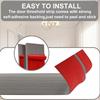 1PC 1m/2mX5cm Pvc Floor Transition Strip Door Threshold Ramp Self Adhesive Carpet Edging Doorway Edge High Low Transition Strip