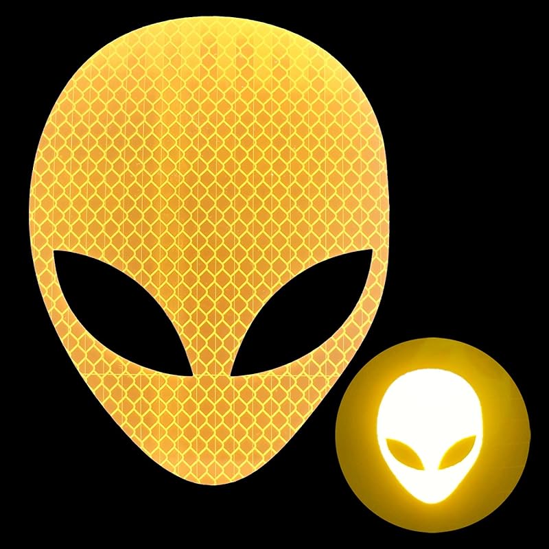 HungMieh Highly Reflective Stickers Decals Vinyl for Cars High Intensity Grade Reflective Safety Warning Signs 7 years Last Waterproof Multi-Color