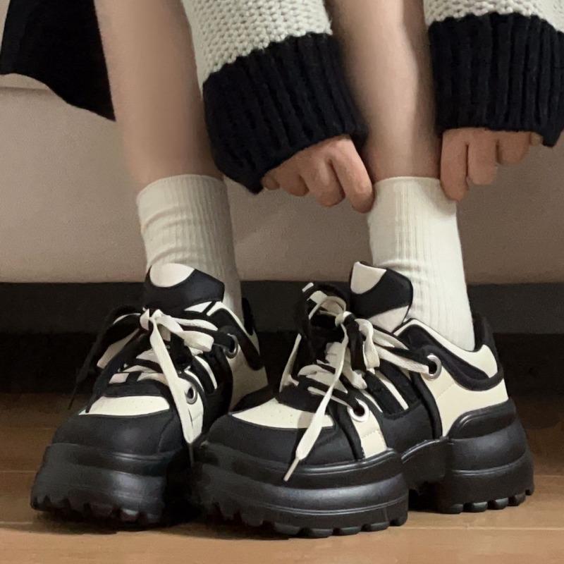 

Women s new summer thick-soled high-top small height-increasing casual sports shoes 40