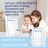 Chore Chart for Kids and Adults Sliding Morning Routine Chart Dry Erases Chore Chart Magnetic Checklist Board ADHD Tool