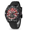 MEGIR Men's Watches Luxury Analogue Sport Chronograph Luminous Clock Silicone Strap Quartz Military Wristwatch Reloj Hombre 2209