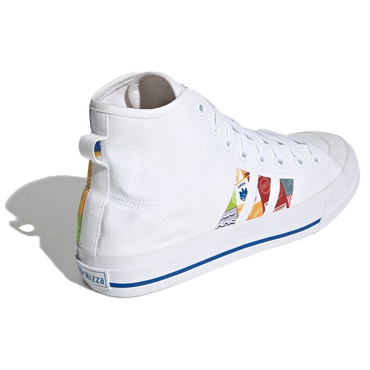 adidas Unisex tenisky Nizza High RF Graphic Design White GX2712