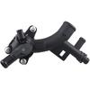 Engine Coolant Thermostat Housing Water Outlet With Sensor Compatible With Chevy Cruze, Sonic, Trax And Buick Encore 1.4L Replaces 25193922,