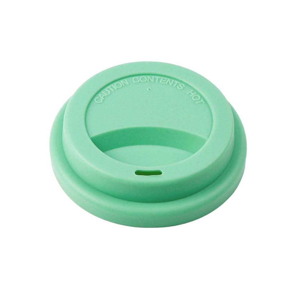 8.5-9.0cm Universal Reusable Silicone Cup Lids Fresh Cover Silicone Insulation Anti-Dust Cup Cover Coffee Mug Lids Cup Sleeve