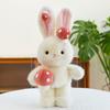 Cute Little White Rabbit Doll Mushroom Rabbit Plush Toy Girl Sleeping with Doll Doll Birthday Gift