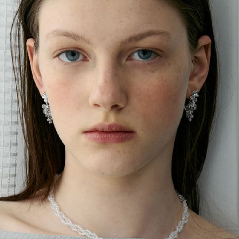 VINTAGE HOLLYWOOD Glacier Berries Daisy Earrings_VH2534EA003M