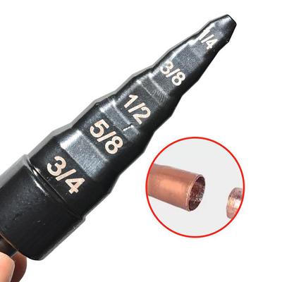 Utensile per Tubi Condizionatore Espansore per Tubi in Rame per Trapano a Mano con Manico Esagonale Espansione Tubi in Rame 1/4" 3/8" 1/2" 5/8" 3/4"