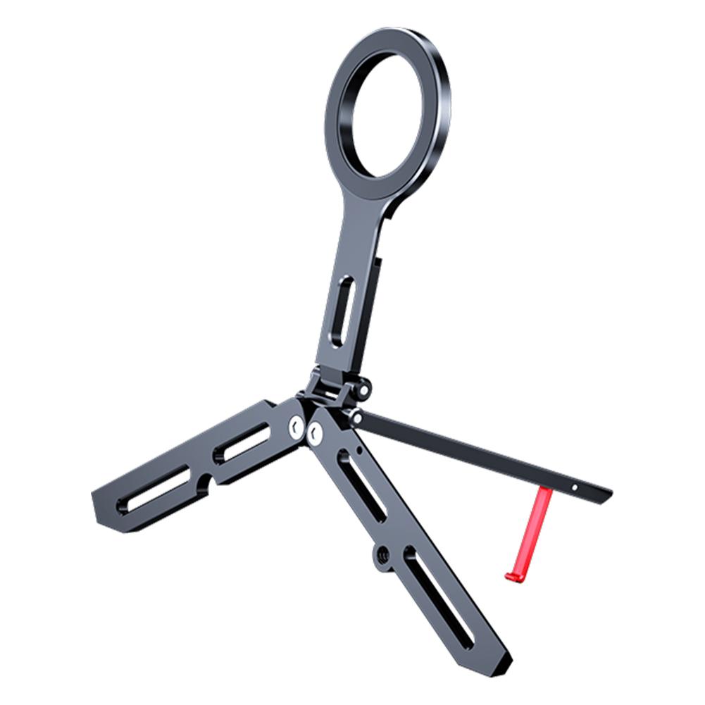 

for Magsafe Magnetic Alloy Phone Holder Desktop Magnet Support Bracket Buckle Foldable Phone Holder 1/4inch Screw for Iphone