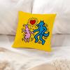 Art K-Keith-H-Haring Pillow Case Cushion Cover Soft Cute Throw Pillow Case For Car Sofa Pillowcase Polyester With Zipper
