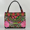Original Ethnic Style Canvas Embroidered Women's Bag Handheld Small Bag Embroidery  Handbags for Women