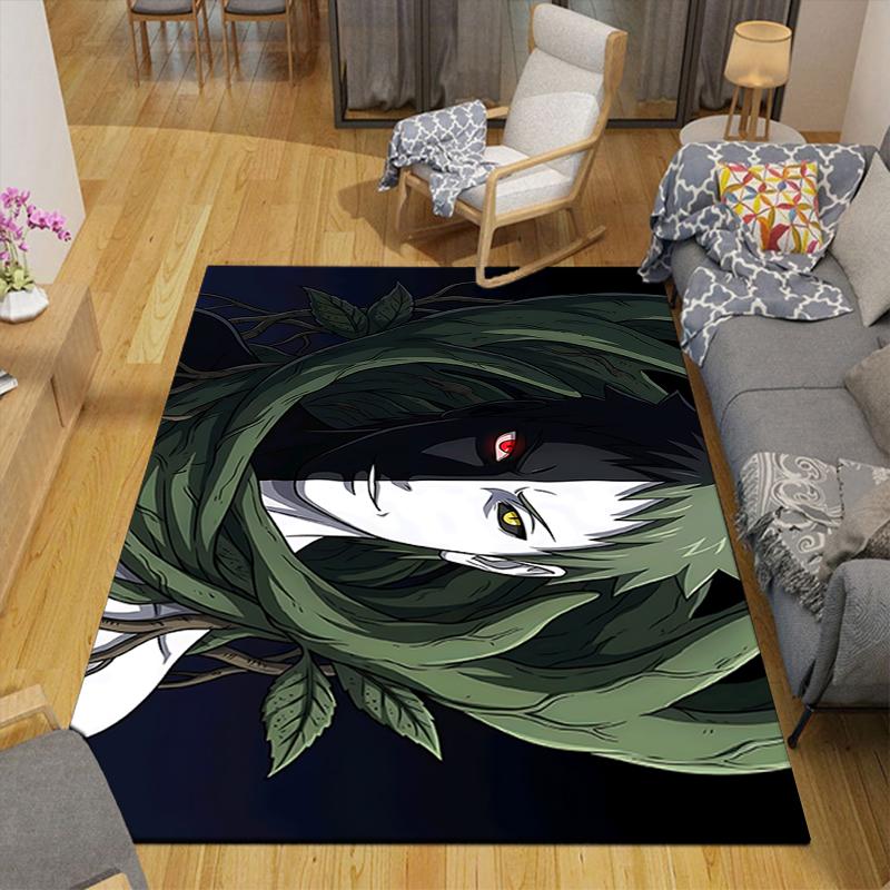 1Pc Green Leaf Figure Rug, Office Carpet Indoor Outdoor Doormat, Non-Slip, Comfortable, Living, Christmas Halloween, Xmas Gift S1223