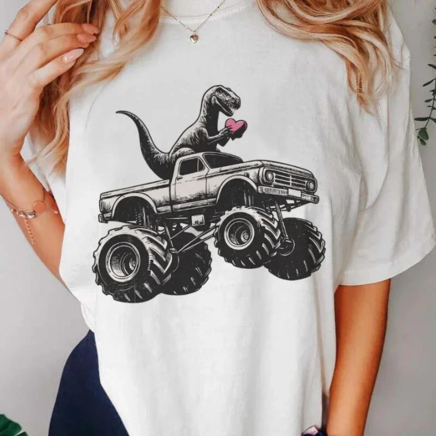 Trendy and Cute 90s Women s Casual T-Shirt Printed Pattern Summer T-Shirt Retro Top Printed Fashion Cartoon Women s Short Sleeve S