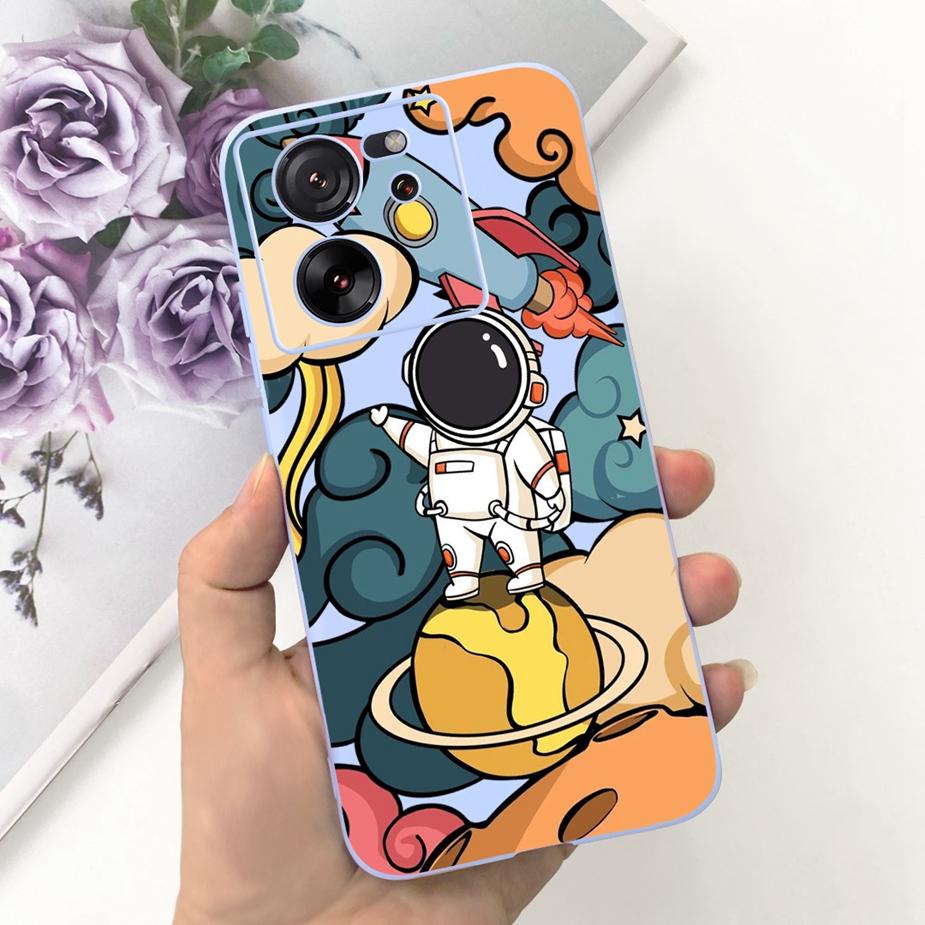 For Xiaomi 13T Pro Case Mi13T Cute Fashion Cartoon Cover 6.67'' Soft Silicone Phone Case For Xiaomi Mi 13T Pro 13TPro Back Cover